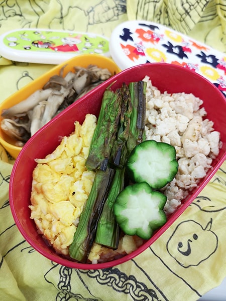 赤い箱のお弁当