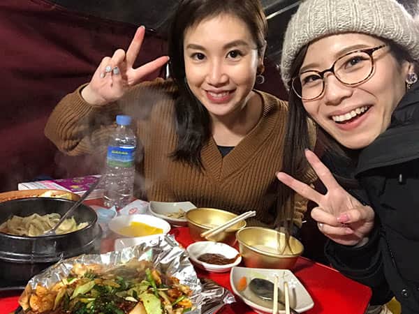 ポジャンマチャ内