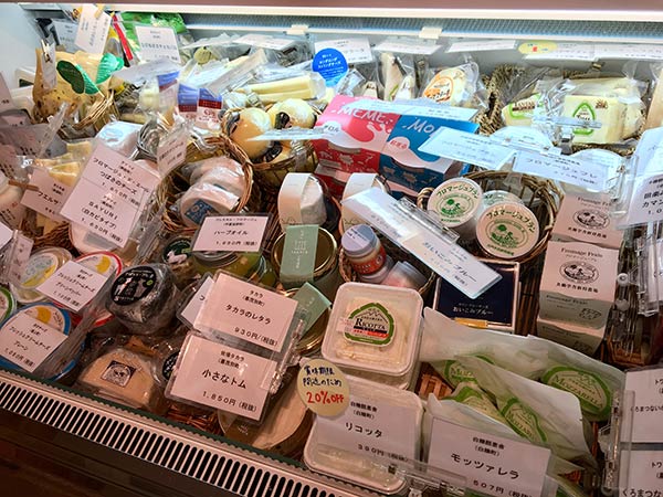 販売されてるチーズ２
