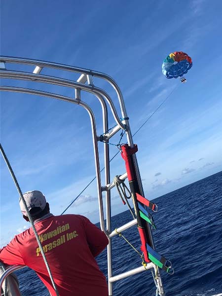 パラセーリング①
