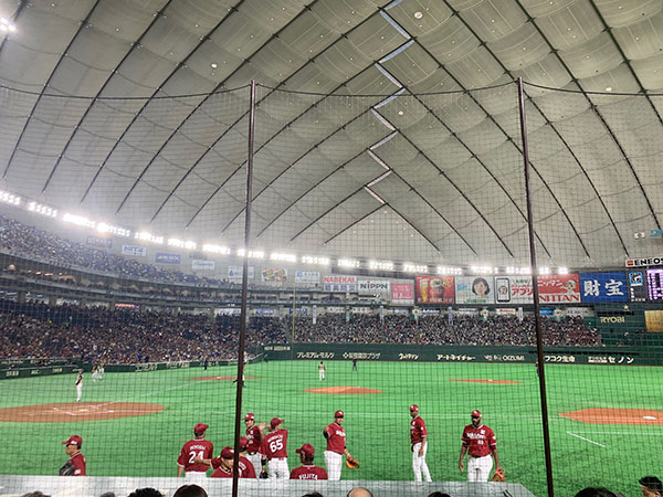 東京ドームと楽天