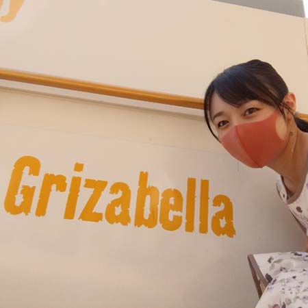 米澤キャスター 日傘