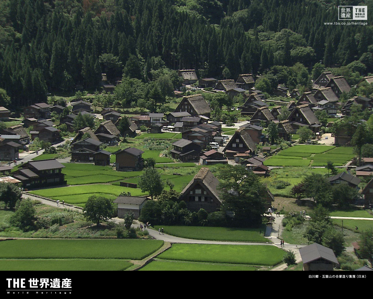 特集 白川郷 五箇山の合掌造り集落 Tbsテレビ The世界遺産