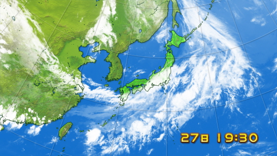 2014年5月27日の天気図