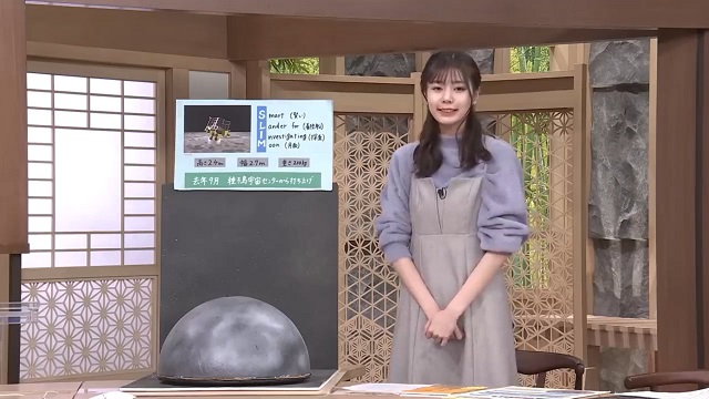 手作りフリップ：日本が世界初の「月面ピンポイント着陸」に成功。JAXA