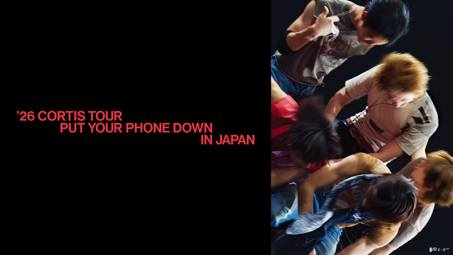 10月31日(土)CS放送「TBSチャンネル1 最新ドラマ・音楽・映画」にて、『2026 CORTIS TOUR <PUT YOUR PHONE DOWN> IN JAPAN』テレビ初独占放送決定！