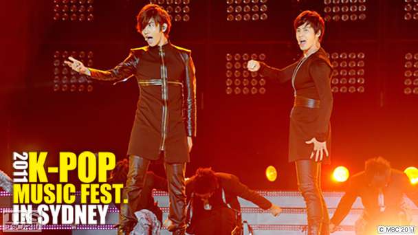2011 K−POP MUSIC FEST． IN SYDNEY（東方神起ほか）