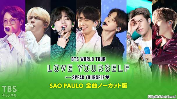 BTS LOVE YOURSELF SYS サンパウロ DVD