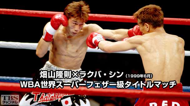 ボクシング WBA世界スーパーフェザー級タイトルマッチ 畑山隆則