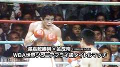 ボクシング WBA世界ジュニアフライ級タイトルマッチ 渡嘉敷勝男×金成南(1982年10月)
