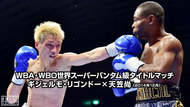 ボクシング WBA・WBO世界スーパーバンタム級タイトルマッチ ギジェルモ・リゴンドー×天笠尚（2014年12月）