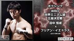 ボクシング WBO世界ミニマム級王座決定戦 田中恒成×フリアン・イエドラス(2015年5月)