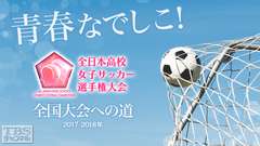 青春なでしこ!全日本高校女子サッカー選手権 全国大会への道(2017−2018年)