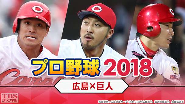 プロ野球 2018「広島×巨人」