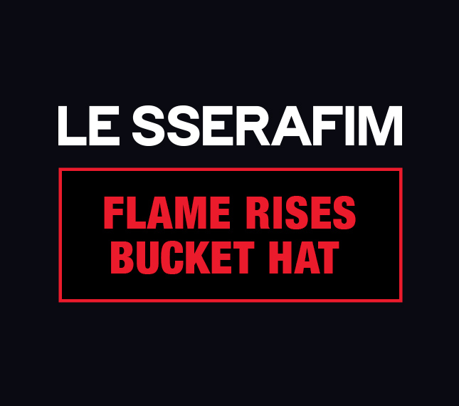 LE SSERAFIM FLAME RISES BUCKET HAT サムネイル